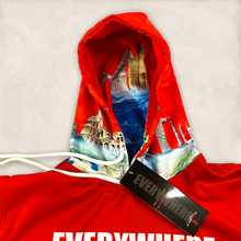 Load image into Gallery viewer, Wonders Of The World Hoodie (Red)

